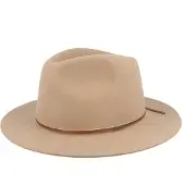 Brixton Chapeaux 'WESLEY FEDORA' beige / marron