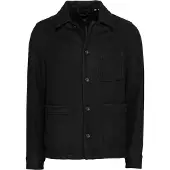 Superdry Utility Wool Overshirt Noir L Homme