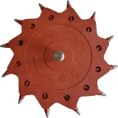 Tercoo Plateau tournant individuel Marron Marron One Size