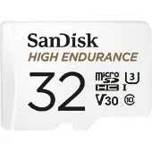 SanDisk MicroSDHC High Endurance 32 Go 40 Mo/s