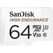 SanDisk MicroSDXC High Endurance 64 Go 40 Mo/s