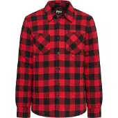 Urban Classics Chemise rouge clair / noir
