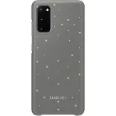 Samsung Galaxy S20 LED Back Cover Gris