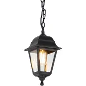 QAZQA Suspension d'extérieur classique noire IP44 - Capital
