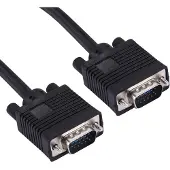 Vision Câble VGA - - TC 10MVGAP/BL - 10 m - Connecteurs plaqués or - Noyaux ferrites