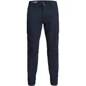 Jack & Jones Pantalon cargo 'JJIPAUL JJFLAKE' bleu nuit