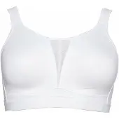 Sheego Soutien-gorge de sport blanc