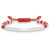 Thomas Sabo A003068327l19 Bracelet Rouge Femme
