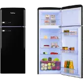 Amica Réfrigérateur combiné 55cm 246l statique noir - - AR7252N -