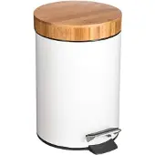 Zesso Eazy Living Poubelle Claudien 3L bambou-blanc
