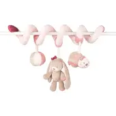 Nattou Spirale, garçon/fille, polyester, rose