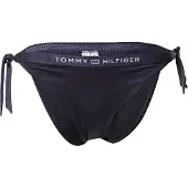 Tommy Hilfiger Uw0uw02709 Tie Side Cheeky Bikini Bottom Noir S Femme