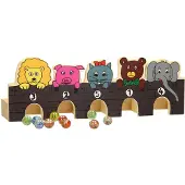 Playwood Knikkerspel Dieren sauvage