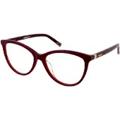 Missoni Lunettes de Vue - - MIS 0022 - Acétate - Burgundy (Rouge) - Femme 53/16/140