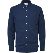 Selected Chemise 'Rick' bleu outremer