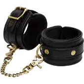 Fifty Shades of Grey - menottes de cheville - cuir noir