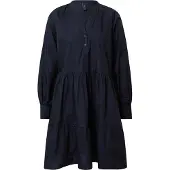 Y.A.S Ria Long Sleeve Short Dress Bleu XS Femme