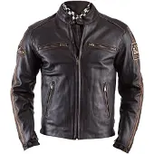 Helstons Ace Oldies Leather Jacket Marron M Homme