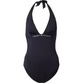 Tommy Hilfiger Halter Swimsuit Bleu S Femme