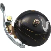 Crane Suzu Hand Painted Bike Bell Doré