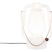 QAZQA Lampadaire blanc 51 cm IP44 - Storm Large
