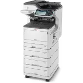 OKI 9006109 MC883dnv 4 in 1 Farblaser-Multifunktionsdrucker weiß
