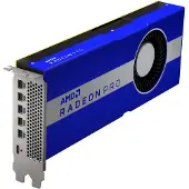 AMD Radeon Pro W5700 - Carte graphique - Radeon Pro W5700 - 8 Go GDDR6 - PCIe 4.0 x16 - USB-C, 5 x Mini DisplayPort