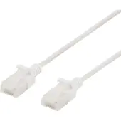 Deltaco Câble TP CAT6a U/UTP slim 5m vit (U/UTP, CAT6a, 5 m)