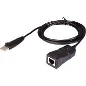 Aten UC232B Convertisseur USB vers série RS232 (RJ45) Câble adaptateur, 1,2m
