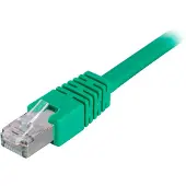 Deltaco FTP Cat6 - 10m - 10 m - Cat6 - RJ-45 - RJ-45 - Vert (F/UTP, FTP, CAT6, 10 m)