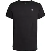 G-Star T-Shirt 'Lash' noir / blanc
