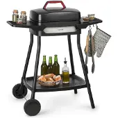 Klarstein Gatsby Grill Barbecue électrique 2000W 4 pieds acier inox -noir