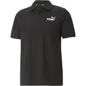 Puma Essential Piqué Short Sleeve Polo Noir S Homme