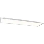 QAZQA Plafonnier blanc 120 cm avec LED intégrée - Liv