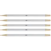 Samsung Flip Pen stylet Beige, Blanc