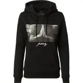 Mister tee Sweat-shirt 'Pray' gris clair / noir / blanc