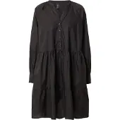 Y.A.S Ria Long Sleeve Short Dress Noir S Femme