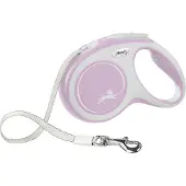 Flexi Laisse automatique New Comfort M Sangle 5m Rose
