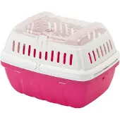 Flamingo Cage de transport pour rongeurs Lizzie rose, taille : L
