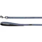Flamingo Laisse pour chien Delu, bleue, 1,3mx20mm (Chien)