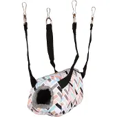 Flamingo Maison pour hamster avec fixation horizontale Clavio