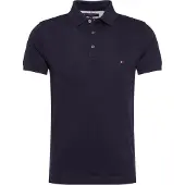 Tommy Hilfiger T-Shirt 'CORE 1985 SLIM POLO' bleu marine / rouge feu / blanc