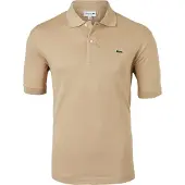 Lacoste L1212 Short Sleeved Ribbed Collar S Couleur Marron