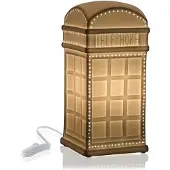 Bigbuy Lampe À Poser Cabine Téléphonique