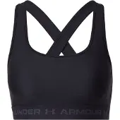 Under Armour Mid Crossback Sports Bra Noir 2XL Femme