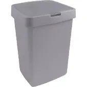 Sunware Delta poubelle 25 litres à rabat métal/noir