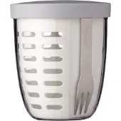 Mepal Veggie Pot Ellipse, Lunch box, Blanc