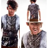 Generique T-Shirt Cosplay Theme Vikings - Boy (S)