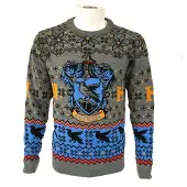 Harry Potter - Ravenclaw Crest - Pull De Noël (Xl)