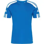 Adidas Squadra 21 Short Sleeve T-shirt Bleu L Homme